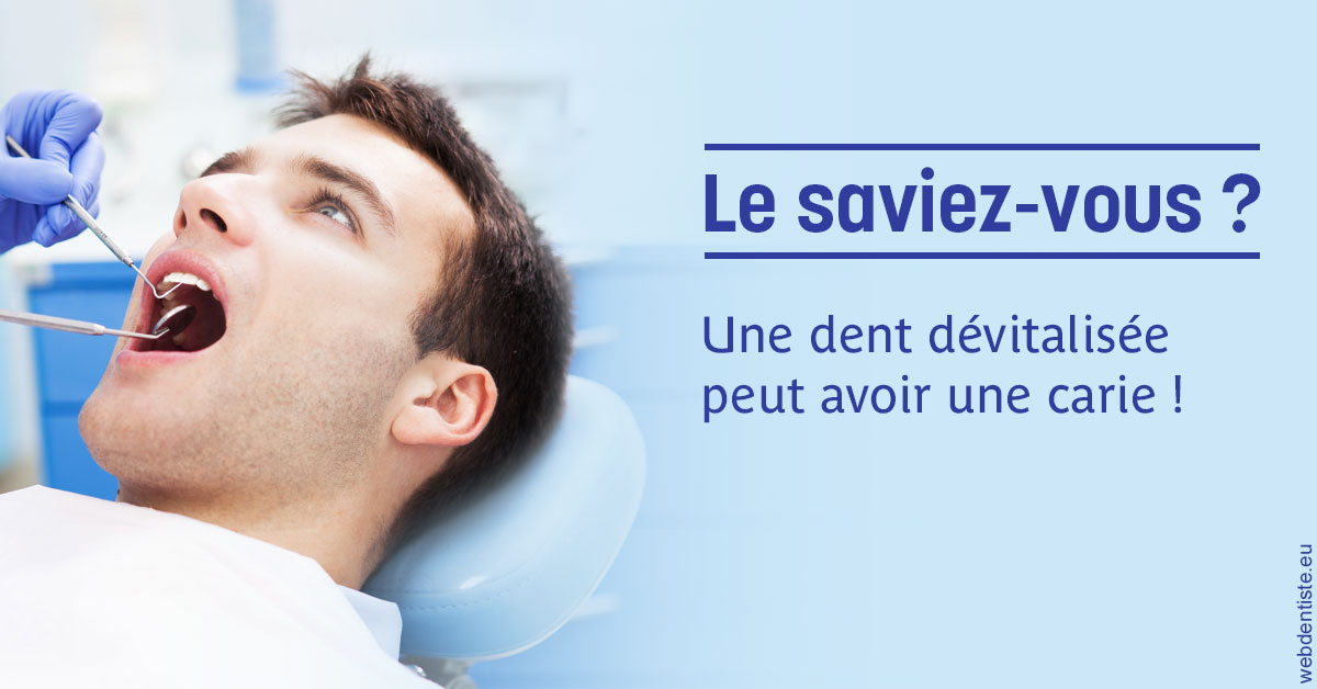 https://dr-olivier-percheron.chirurgiens-dentistes.fr/Dent dévitalisée et carie 2